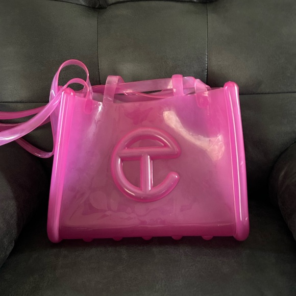 Telfar Handbags - Telfar x Melissa Medium Jelly Shopper Bag